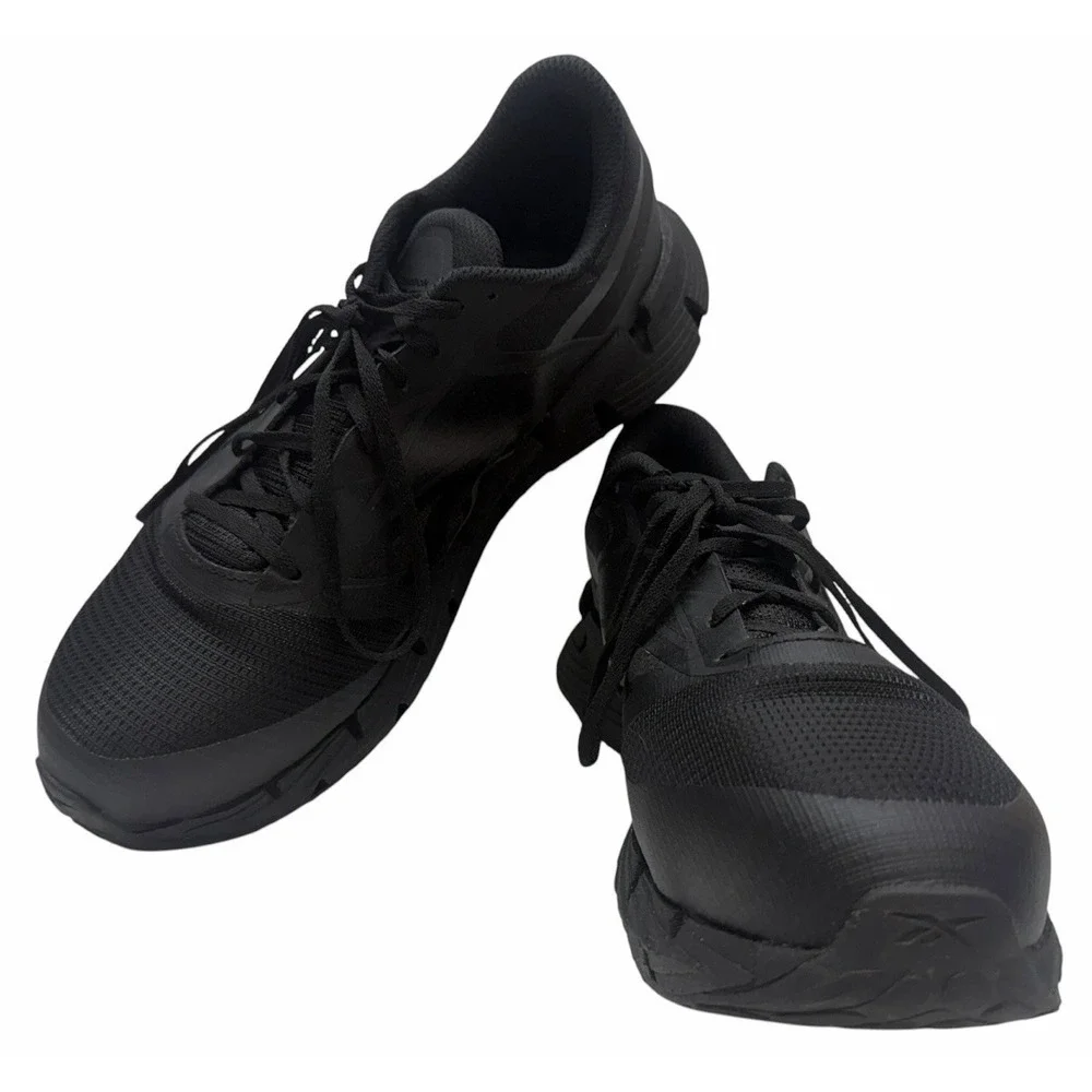 Reebok FloatZig Work‎ RB3030 Men's 14W Composite Toe EH Safety Shoes Black SR